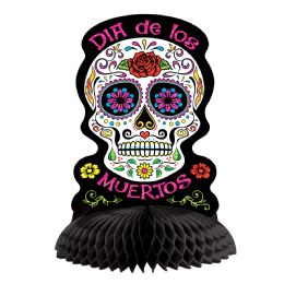 12 Wholesale Day Of The Dead Centerpiece Glitter Print