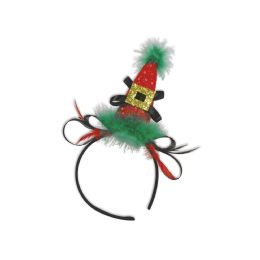 12 Pieces Holiday Hat Headband - Costumes & Accessories