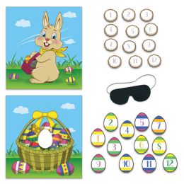 24 Pieces Easter Party Games - Party Accessory Sets