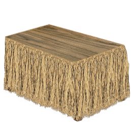6 Pieces Raffia Table Skirting - Party Accessory Sets