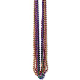 720 Wholesale Bulk Party Beads - Small Round Asstd Colors