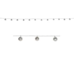 12 Pieces Disco Ball Garland - Hanging Decorations & Cut Out