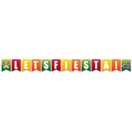12 Pieces Let's Fiesta!/Taco Tuesday Streamer - Party Banners