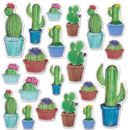 12 Pieces Cactus Cutouts - Hanging Decorations & Cut Out