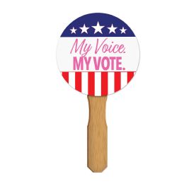 12 Wholesale My Voice. My Vote. Spirit Fan