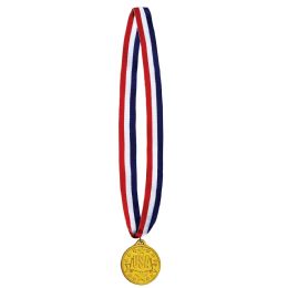 12 Pieces USA Medal w/Ribbon - Bows & Ribbons