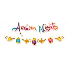 12 Pieces Arabian Nights Streamer Set - Party Banners