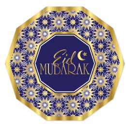 12 Bulk Ramadan Decagon Plates Not Microwave Safe