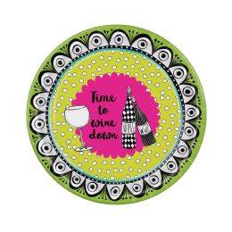 12 Bulk Dolly Mama's Wine Celebration Plates