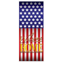 12 Pieces Welcome Home Door Cover Indoor & Outdoor Use - Hanging Decorations & Cut Out
