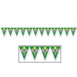 12 Pieces Tennis Pennant Banner - Party Banners