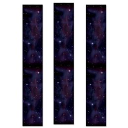 12 Pieces Starry Night Party Panels - Party Novelties