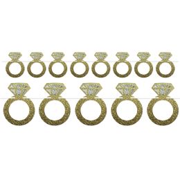 12 Pieces Diamond Rings Streamer - Party Banners