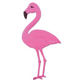 24 Pieces Foil Flamingo Silhouette - Hanging Decorations & Cut Out