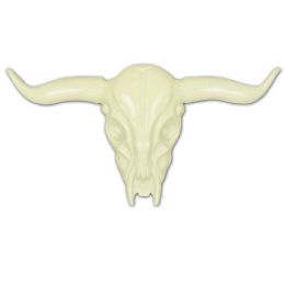 24 Wholesale Plastic Longhorn Skull 