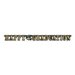 12 Pieces Happy Graduation Streamer - Streamers & Confetti