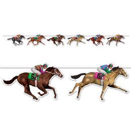 12 Pieces Horse Racing Streamer - Party Banners