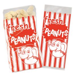 12 Pieces Peanut Bags - Party Paper Goods