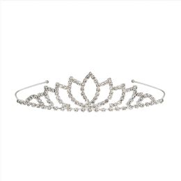 6 Pieces Royal Rhinestone Tiara - Party Hats & Tiara