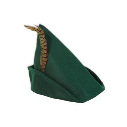 12 Wholesale Felt Robin Hood Hat One Size Fits Most