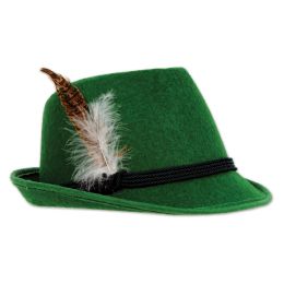 6 Pieces Deluxe Alpine Hat - Costumes & Accessories