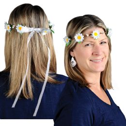 12 Wholesale Daisy Headband Adjustable