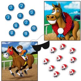 24 Pieces Horse Racing Party Games - Party Novelties