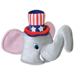6 Wholesale Plush Patriotic Elephant Hat