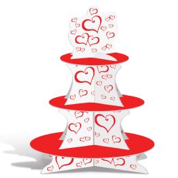 12 Pieces Valentine Cupcake Stand - Valentine Decorations