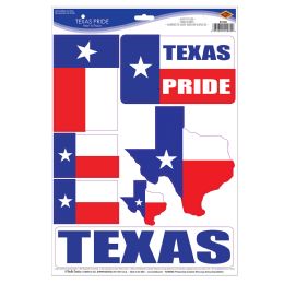 12 Wholesale Texas Pride Peel 'n Place
