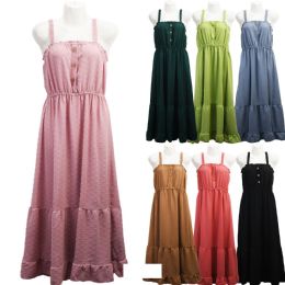 12 Pieces Women's Dress Short Sleeve Floral Print - X L - Womens Sundresses & Fashion