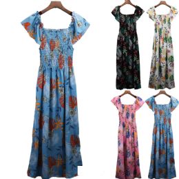 12 Pieces Women's Dress Short Sleeve Floral Print - Large - Womens Sundresses & Fashion
