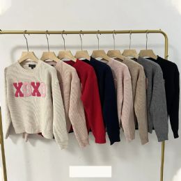 24 of Women's Knitted Cashmere Xoxo Stitch Design L/XL