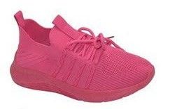 12 Pairs Women's Sneakers Fashion Lightweight Running Shoes Tennis Casual Shoes For Walking In Hot Pink - Women's Sneakers
