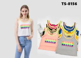 24 Wholesale Women's T-Shirt Size L/ xl