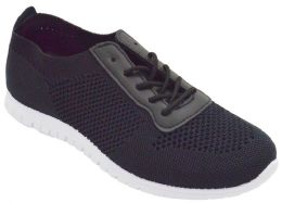 12 of Women Sneakers Black Size 6 - 10 Assorted