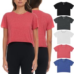 Womens Assorted Color Cotton Crop Tops Size XLarge