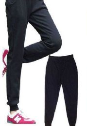 24 Wholesale Womens Athletic Pants Size Xxlarge Assorted Color