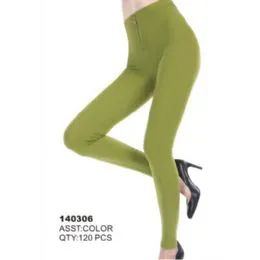 144 Wholesale Womens Fashion Leggings Assorted Colors Sizes Large, Ex Large