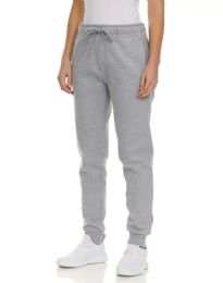 Womens Fleece Lined Jogger With Pocket In Heather Gray Size Xlarge