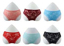 60 of Womens Lace Bikini Panties Size Assorted