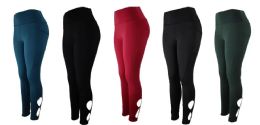 48 Pieces Womens Leggings Long Pants Size Assorted - Womens Leggings