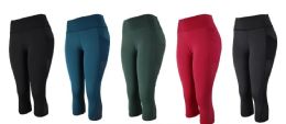48 Bulk Womens Leggins Pants Size Assorted