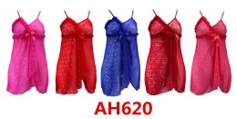 96 Wholesale Womens Night Gown Size - Assorted