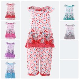 96 Wholesale Womens Pajamas Set Assorted Colors Size Assorted