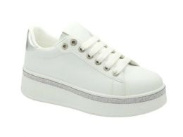 Wholesale Footwear Womens Sneakers In White Sizes 5-10