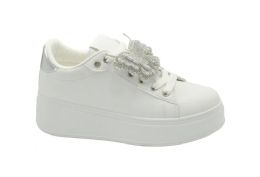 Wholesale Footwear Womens Sneakers In White Sizes 6-10