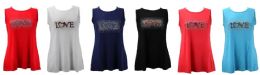 96 Wholesale Womens T -Shirt Size Assorted