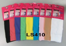 120 Units of Womens Trouser Socks Size 9-11 Nylon Stretch Knee Socks, Pink - Womens Trouser Sock