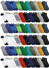 Yacht & Smith Assorted Pack Of Boys Low Cut Printed Ankle Socks Bulk Buy